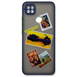 Чохол Bumper Print Ukraine Post для Xiaomi Redmi 9C/10A Navy Blue/Green