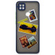 Чохол Bumper Print Ukraine Post для Xiaomi Redmi 9C/10A Navy Blue/Green - Фото 1