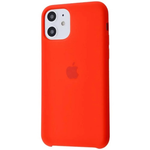 Чехол Silicone Case для iPhone 11 Red