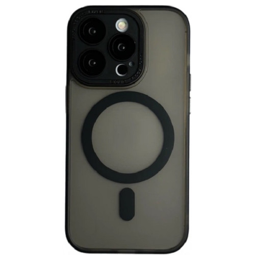 Чехол Protective camera Matte Case with MagSafe для iPhone 13 Pro Black
