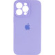 Чехол Silicone Case Protective camera для iPhone 12 Pro Max Light Purple - Фото 1