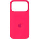 Чехол Silicone Case для iPhone 17 Pro Neon Pink