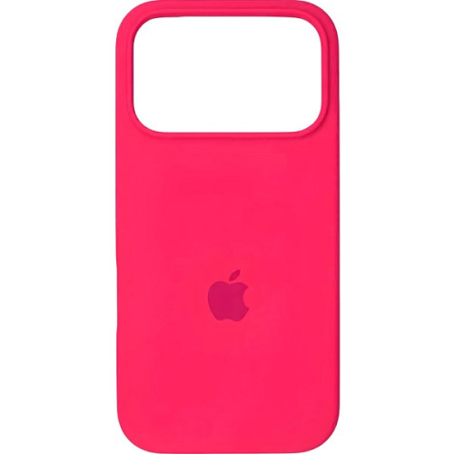 Чохол Silicone Case для iPhone 17 Pro Neon Pink