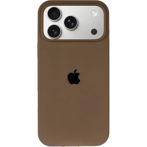 Чохол Silicone Case для iPhone 17 Pro Max New Brown