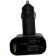 Автомобільний зарядний пристрій DM PT-47 USB+2xType-C 50W Black - Фото 3