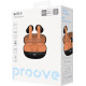 Bluetooth-гарнітура Proove Blitz II TWS with Hybrid ANC (APP) Black/Orange (TWBL2001AP20) - Фото 4