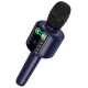 Мікрофон Hoco L24 Shine karaoke microphone 5W Blue