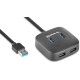 USB HUB REAL-EL HQ-187 4xUSB (EL123110010) - Фото 1