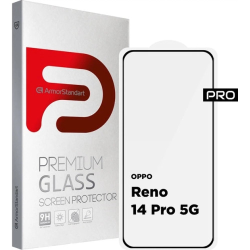 Захисне скло ArmorStandart Pro для OPPO Reno14 Pro 5G (ARM87131)