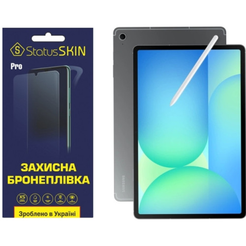 Полиуретановая пленка StatusSKIN Pro на экран Samsung Galaxy Tab S10 FE Глянцевая