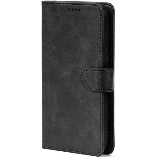 Чохол-книжка Crazy Horse Clasic для Xiaomi Redmi Note 15 Pro 5G Grafit (Front)