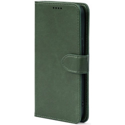 Чохол-книжка Crazy Horse Clasic для Xiaomi Redmi Note 15 Pro 5G Dark Green (Front)