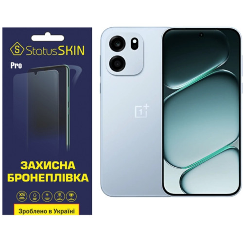 Полиуретановая пленка StatusSKIN Pro на экран OnePlus Nord CE6 Глянцева