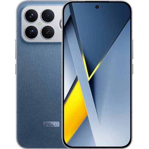 Смартфон Xiaomi Poco F8 Ultra 16/512GB Denim Blue (with Adapter) EU
