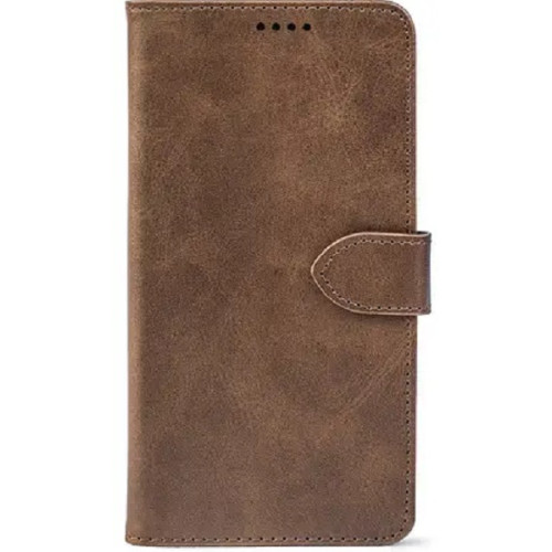 Чохол-книжка Crazy Horse Clasic для Xiaomi Redmi Note 15 5G/Poco M8 5G Brown (Front)