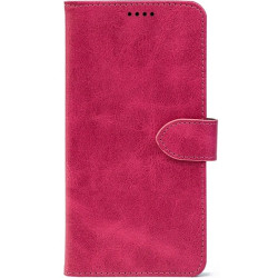 Чехол-книжка Crazy Horse Clasic для Xiaomi Redmi Note 15 5G/Poco M8 5G Magenta (Front)