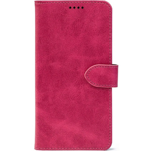 Чехол-книжка Crazy Horse Clasic для Xiaomi Redmi Note 15 5G/Poco M8 5G Magenta (Front)