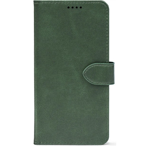 Чохол-книжка Crazy Horse Clasic для Xiaomi Redmi Note 15 5G/Poco M8 5G Dark Green (Front)