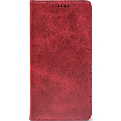 Чехол-книжка Crazy Horse Clasic для Xiaomi Redmi Note 15 5G/Poco M8 5G Red Wine (Strong)