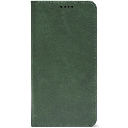Чехол-книжка Crazy Horse Clasic для Xiaomi Redmi Note 15 5G/Poco M8 5G Dark Green (Strong)