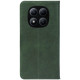 Чехол-книжка Crazy Horse Clasic для Xiaomi Redmi Note 15 Pro+ 5G/Poco M8 Pro 5G Dark Green (Strong) - Фото 2