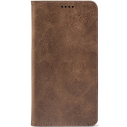 Чохол-книжка Crazy Horse Clasic для Xiaomi Redmi Note 15 Pro 5G Brown (Strong)