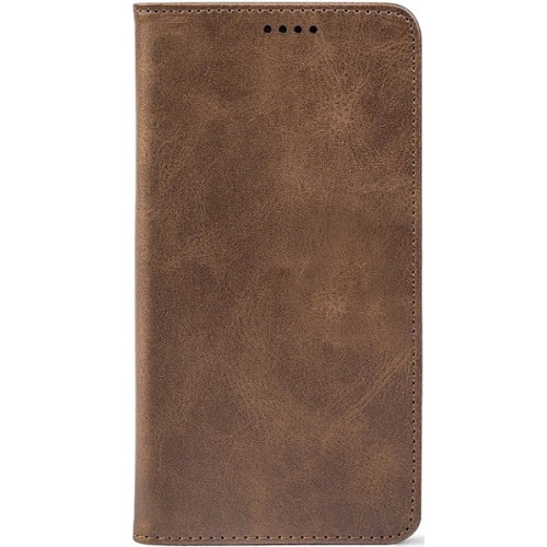 Чехол-книжка Crazy Horse Clasic для Xiaomi Redmi Note 15 Pro 5G Brown (Strong)