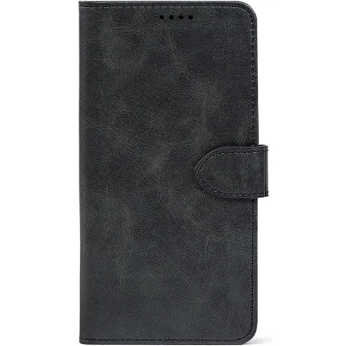 Чохол-книжка Crazy Horse Clasic для Xiaomi Redmi Note 15 Pro 4G Grafit (Front)