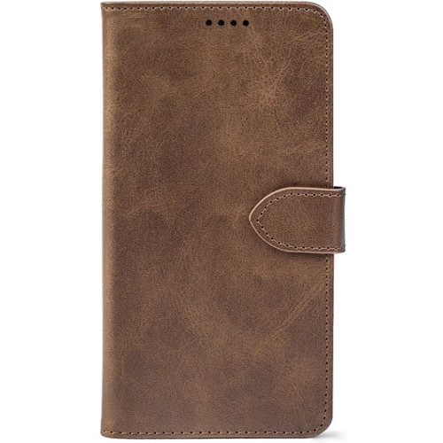 Чехол-книжка Crazy Horse Clasic для Xiaomi Redmi Note 15 Pro 4G Brown (Front)