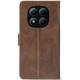 Чохол-книжка Crazy Horse Clasic для Xiaomi Redmi Note 15 Pro 4G Brown (Front) - Фото 2