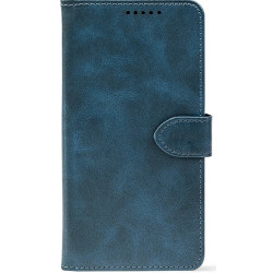 Чехол-книжка Crazy Horse Clasic для Xiaomi Redmi Note 15 Pro 4G Dark Blue (Front)