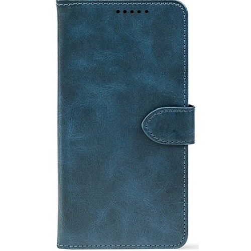Чохол-книжка Crazy Horse Clasic для Xiaomi Redmi Note 15 Pro 4G Dark Blue (Front)