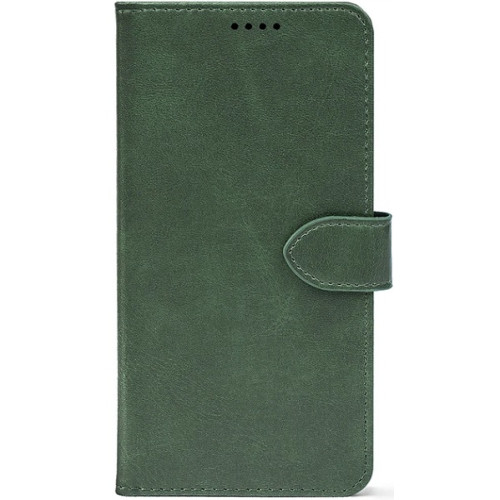 Чохол-книжка Crazy Horse Clasic для Xiaomi Redmi Note 15 Pro 4G Dark Green (Front)