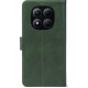 Чехол-книжка Crazy Horse Clasic для Xiaomi Redmi Note 15 Pro 4G Dark Green (Front) - Фото 2