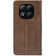 Чехол-книжка Crazy Horse Clasic для Xiaomi Redmi Note 15 Pro 4G Brown (Strong) - Фото 2