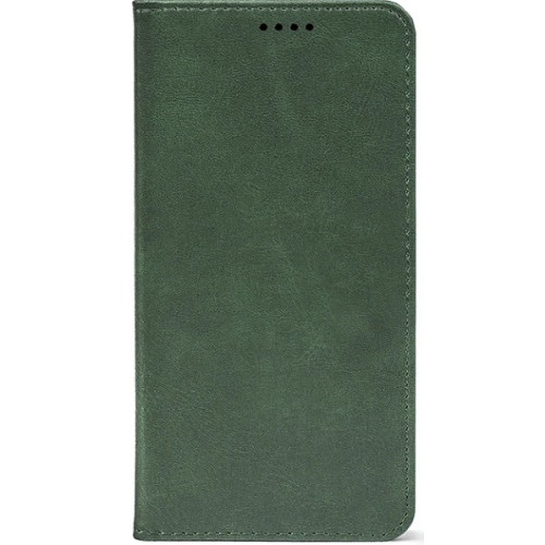 Чохол-книжка Crazy Horse Clasic для Xiaomi Redmi Note 15 Pro 4G Dark Green (Strong)