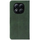 Чохол-книжка Crazy Horse Clasic для Xiaomi Redmi Note 15 Pro 4G Dark Green (Strong) - Фото 2
