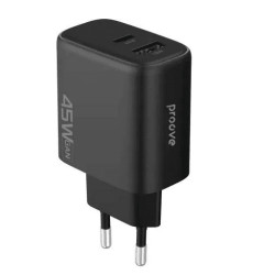 МЗП Proove Silicone Power 2 45W (Type-C + USB) Black (WCSP24110001)