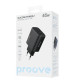 Сетевое зарядное устройство Proove Silicone Power 2 45W (Type-C + USB) Black (WCSP24110001) - Фото 5