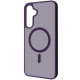 Чехол WAVE Matte Color Case with Magnetic Ring для Samsung A27 A276 Deep Purple - Фото 1