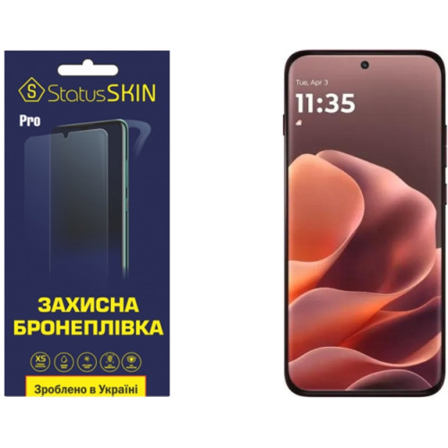 Полиуретановая пленка StatusSKIN Pro на экран Motorola Edge 70 Pro Матова