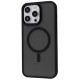 Чехол WAVE Matte Insane Case with Magnetic Ring для iPhone 14 Pro Max Black - Фото 1