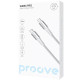 Кабель Proove WireX Pro Type-C to Type-C 100W 1.5m White (CCWX11002202) - Фото 2