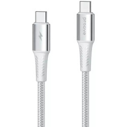 Кабель Proove WireX Pro Type-C to Type-C 100W 1.5m White (CCWX11002202)