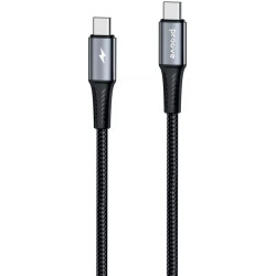 Кабель Proove WireX Pro Type-C to Type-C 100W 1.5m Black (CCWX11002201)