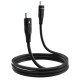 Кабель Proove Soft Silicone Type-C to Type-C 60W 2m Black (CCSO60002221) - Фото 3