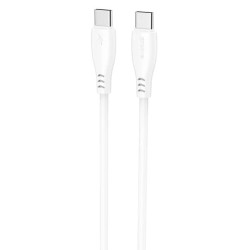 Кабель Proove Simple Silicone Type-C to Type-C 60W 2m White (CCSI60002222)