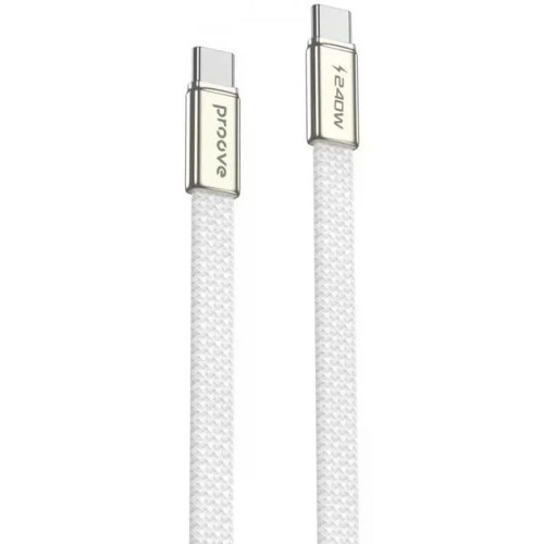Кабель Proove AirLine Type-C to Type-C 240W 1.5m White (CCAI24002202)