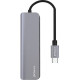 USB HUB Proove Arc Link 5 in 1 (2*Type-C3.0 + 2*USB3.0 + HDMI) Silver (HBAL00010604) - Фото 2