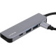 USB HUB Proove Arc Link 5 in 1 (2*Type-C3.0 + 2*USB3.0 + HDMI) Silver (HBAL00010604) - Фото 3